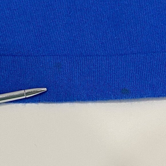 J Crew Mercantile Sweater Womens Size XL Wool Blend Blue Long Sleeve Crew Neck - Picture 7 of 8